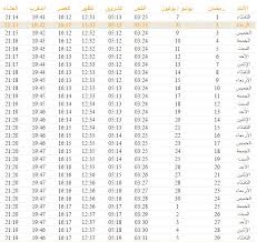 مواقيت الصلاة في فرنسا - اوقات الصلاة لمسلمين فرنسا 1269 3