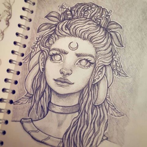 رسومات جميلة وسهلة - رسمه فنيه بسيطه جميله 848 5