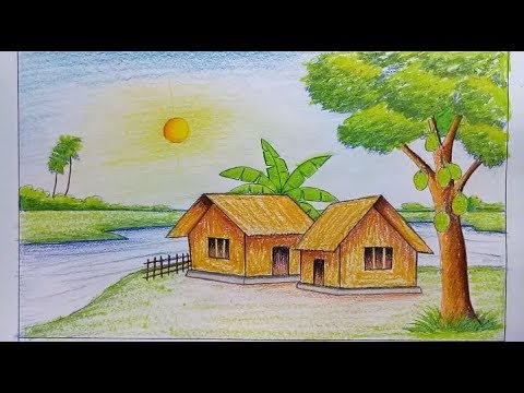 رسم منظر طبيعي - مناظر طبيعية 4917 1