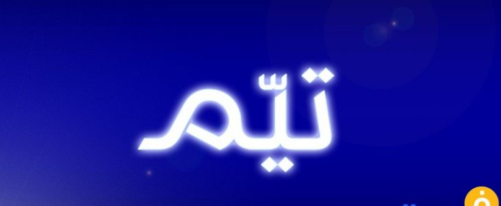 معنى اسم تيم - تفسير واضح لاسم تيم 4014